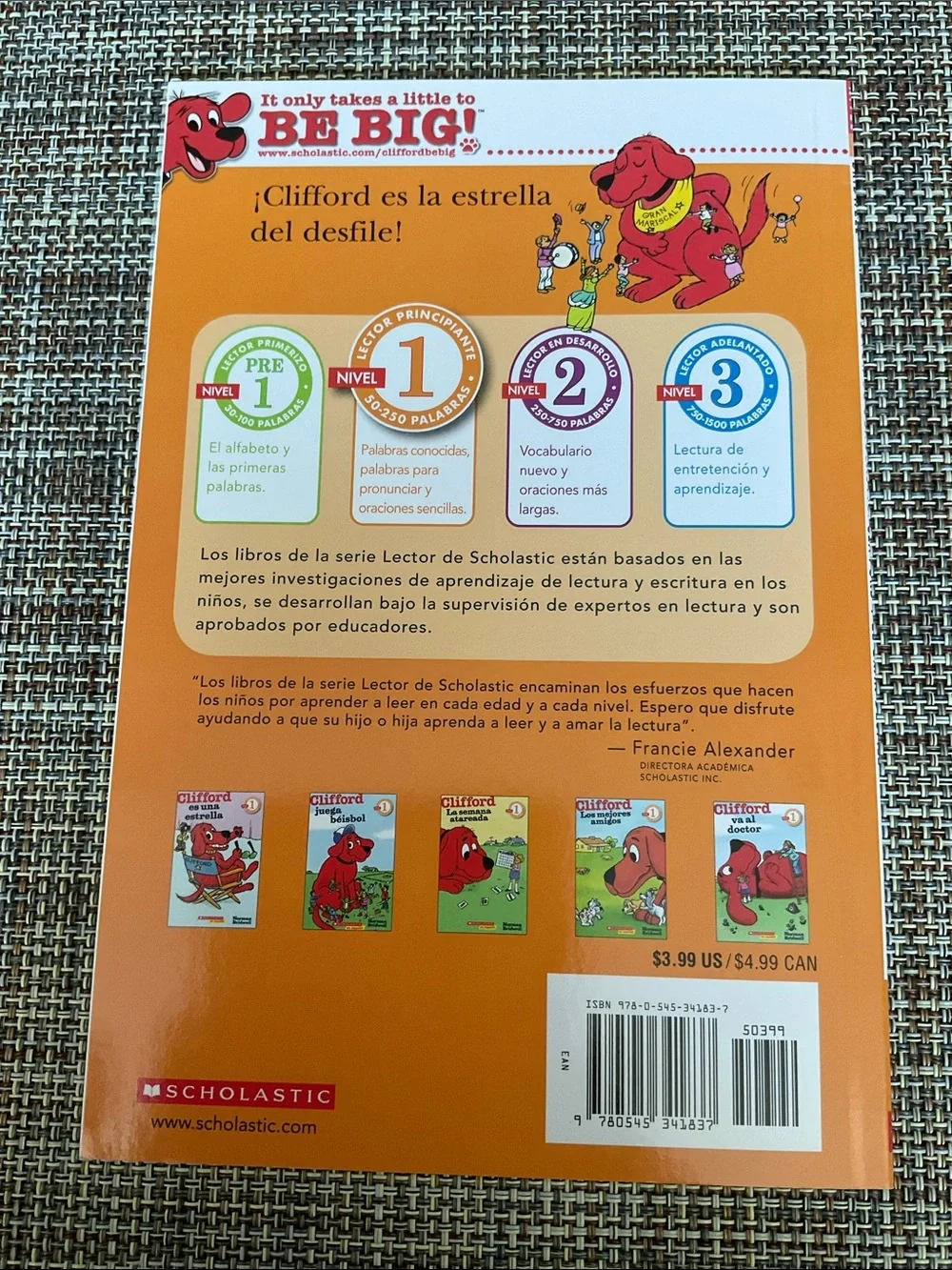 Scholastic 3children’s books